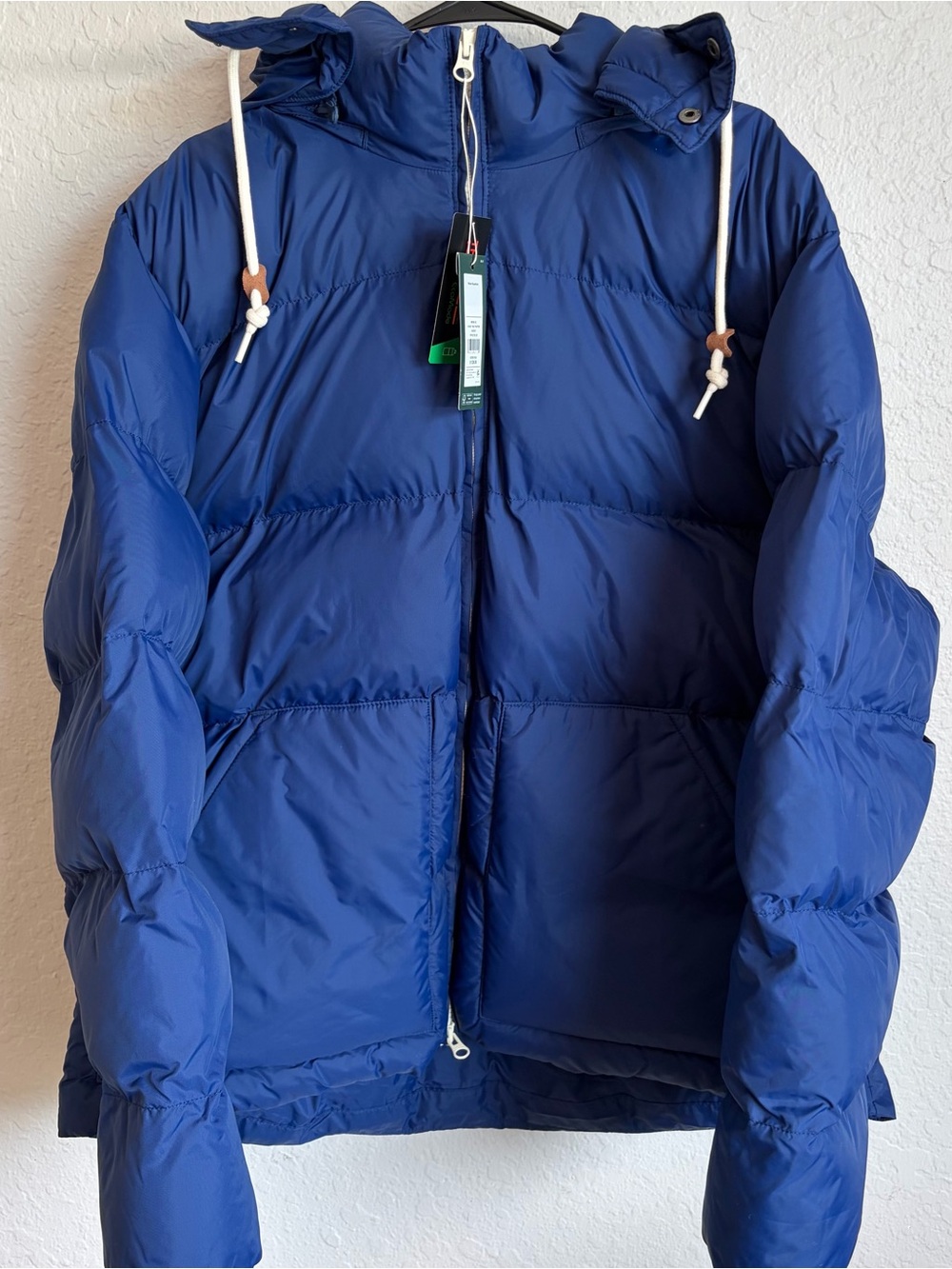 Alpine Design Men's Down Winter Puffer Jacket Blue Size XL NWT